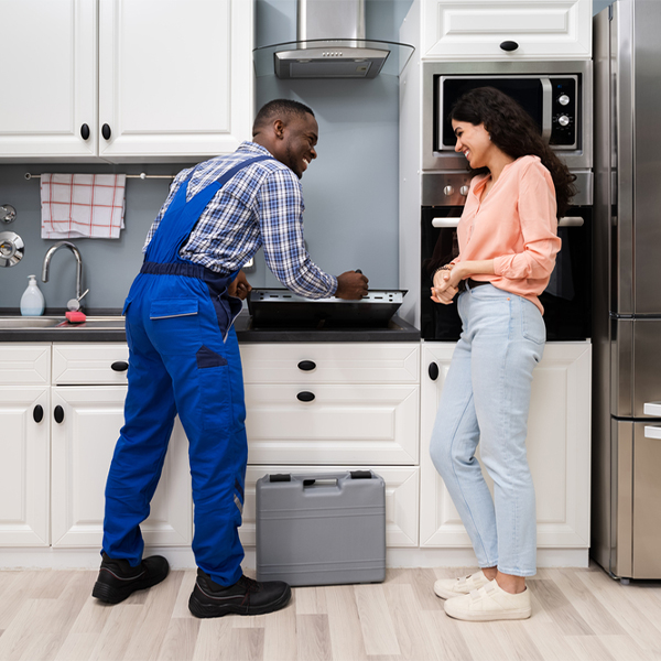 what kind of warranty do you offer on your cooktop repair services in Garrett County MD